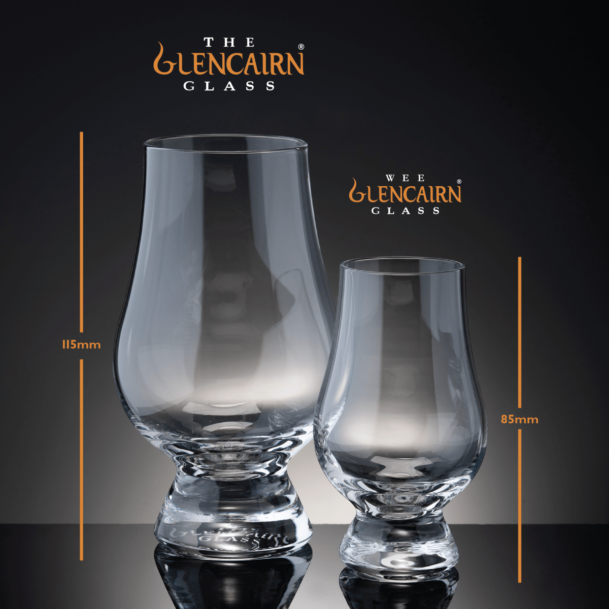 MoodCompanyNL - Proefglas Een zgn WEE Whiskyglas - Glencairn Crystal Scotland - 8845130001660