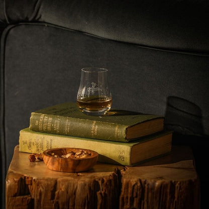 MoodCompanyNL - Proefglas Gegraveerd met Golfsport - Just Slate Company Scotland - 5060949556667