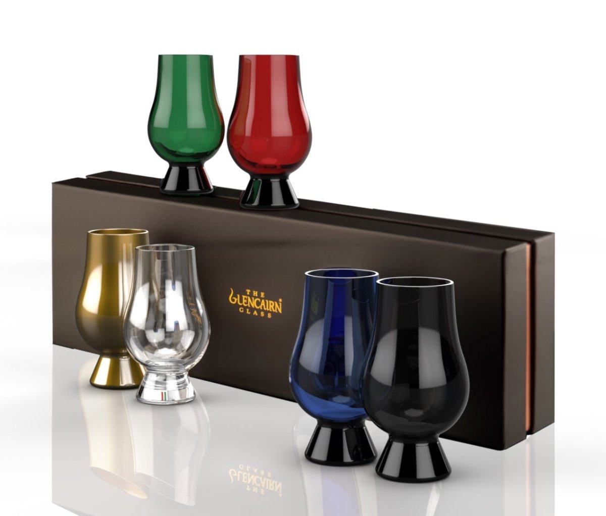 MoodCompanyNL - Proeverijset Blind proeven - 6 whiskyglazen - Glencairn Crystal Scotland - 6091022636616
