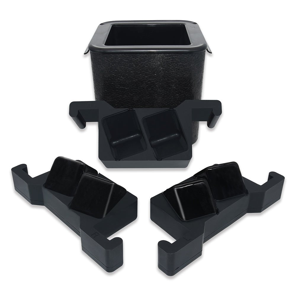 Mood Company - Professionele Crystal Clear IJsblokjesvorm - 4 IJsblokjes 4,5x4,5 cm - Mood4Whisky - 6151222171130