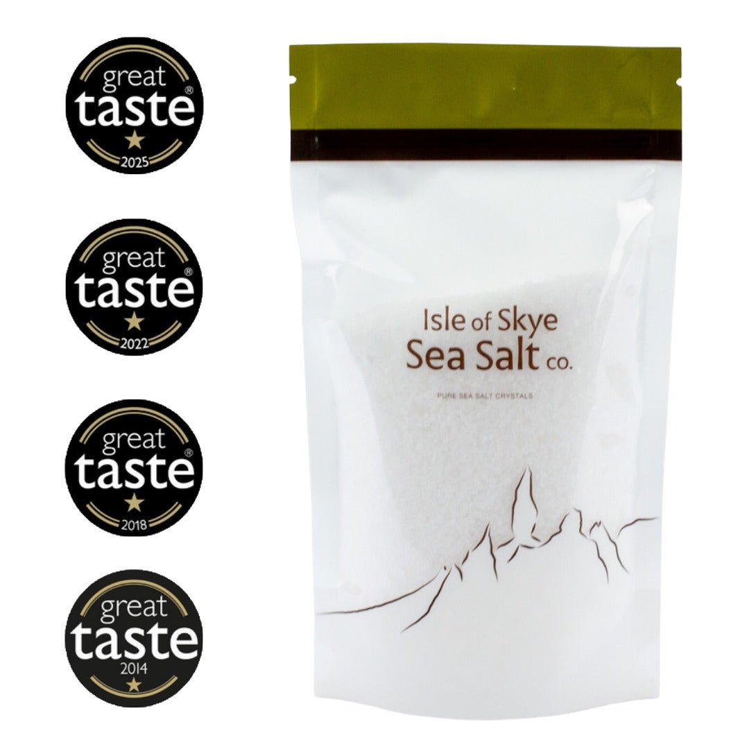 MoodCompanyNL - Pure Sea Salt Crystals – Navulzak 250 g | Bekroond Schots Zeezout - 5060370000104