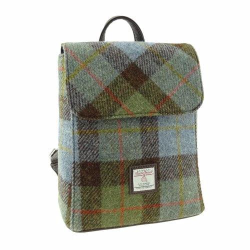 MoodCompanyNL - Rugzak Tummel Tartan MacLeod - Mini - 26x21x12 - Harris Tweed - Glen Appin of Scotland - 5060631370458