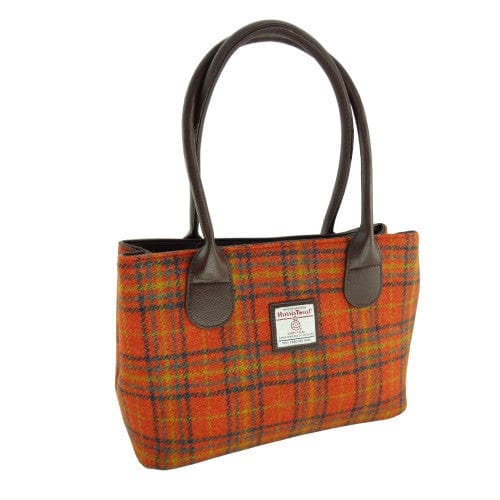 MoodCompanyNL - Schoudertas Cassley Oranje - Klassiek - Harris Tweed - Glen Appin of Scotland - 5060631376412