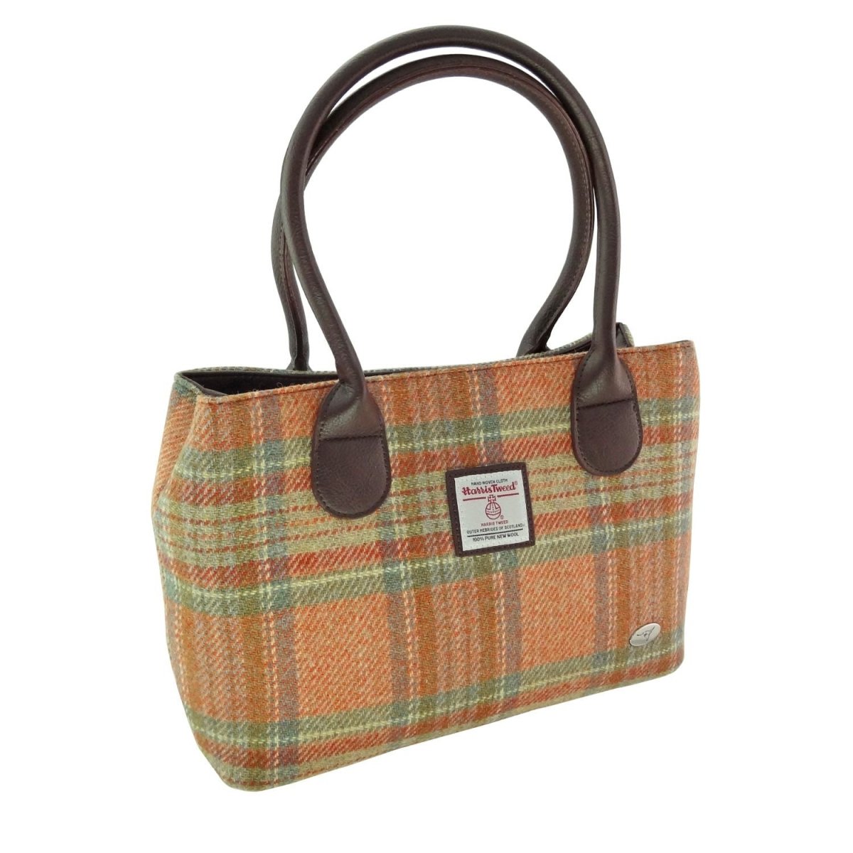Mood Company - Schoudertas Cassley Oranje Stewart - Klassiek - Harris Tweed - Glen Appin of Scotland - 5061035012661