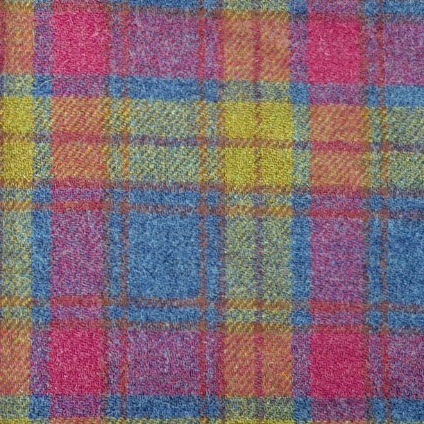 Mood Company - Schoudertas Fiddich Multi Colour Tartan - Small - Ritssluiting - Harris Tweed - Glen Appin of Scotland - 5060959024187