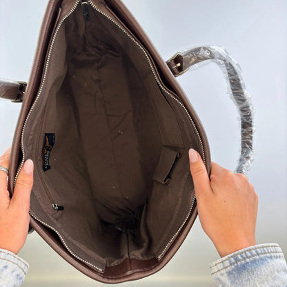 MoodCompanyNL - Schoudertas Spey Tote bag Roze Stewart Tartan - Groot - Ritssluiting - Harris Tweed - Glen Appin of Scotland - 5061035011497