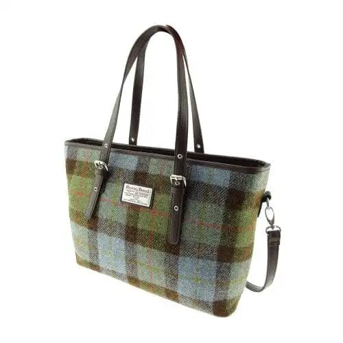 MoodCompanyNL - Schoudertas Spey Tote bag Tartan MacLeod - Groot - Ritssluiting - Harris Tweed - Glen Appin of Scotland - 5060631373282