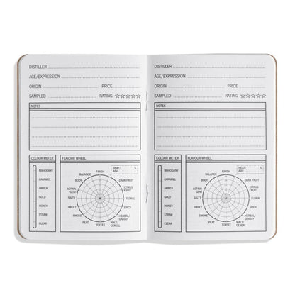 MoodCompanyNL - Scotch Whisky Registratieboekje - Whiskydagboek - 33 Books USA - 689466694284