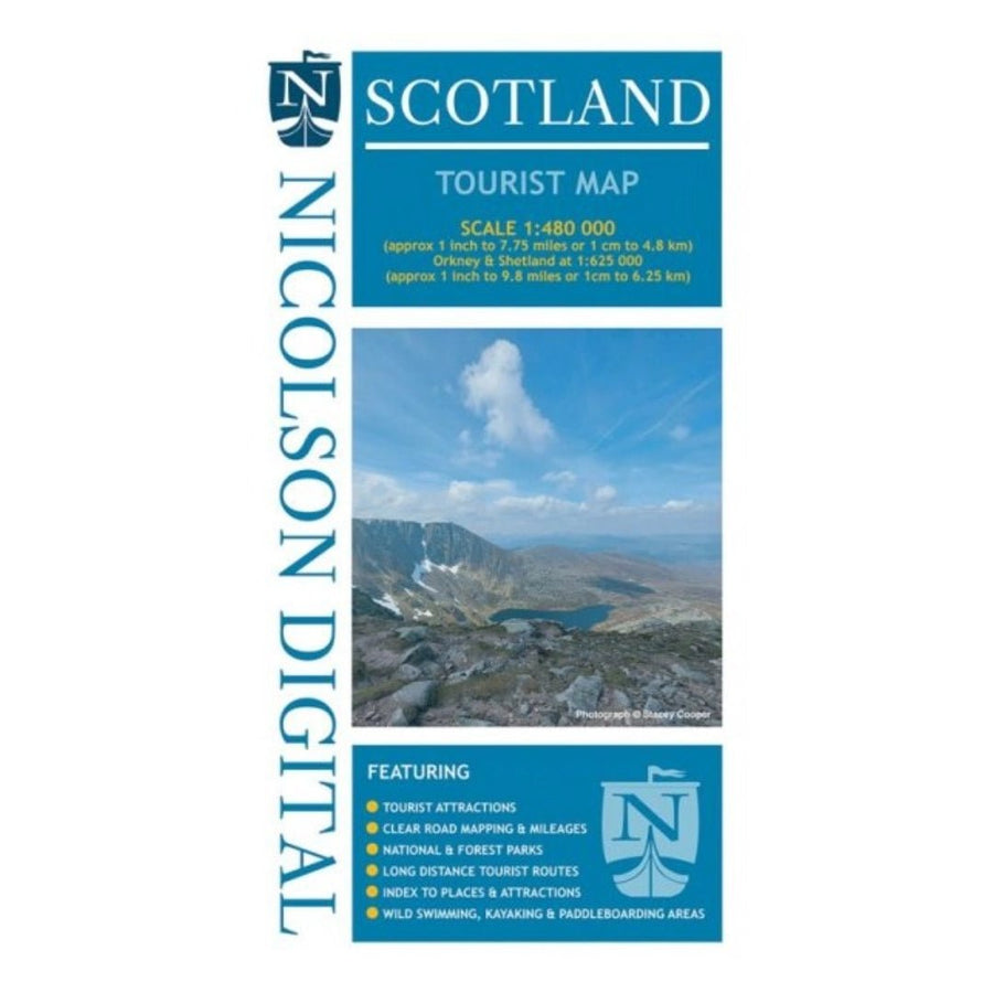 Mood Company - Scotland Tourist Map - 9781912046966