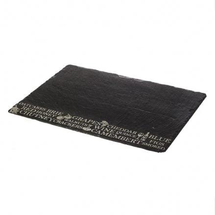 Serveerplank Antipasti Leisteen - 35x25 - Just Slate Company Scotland by MoodCompanyNL