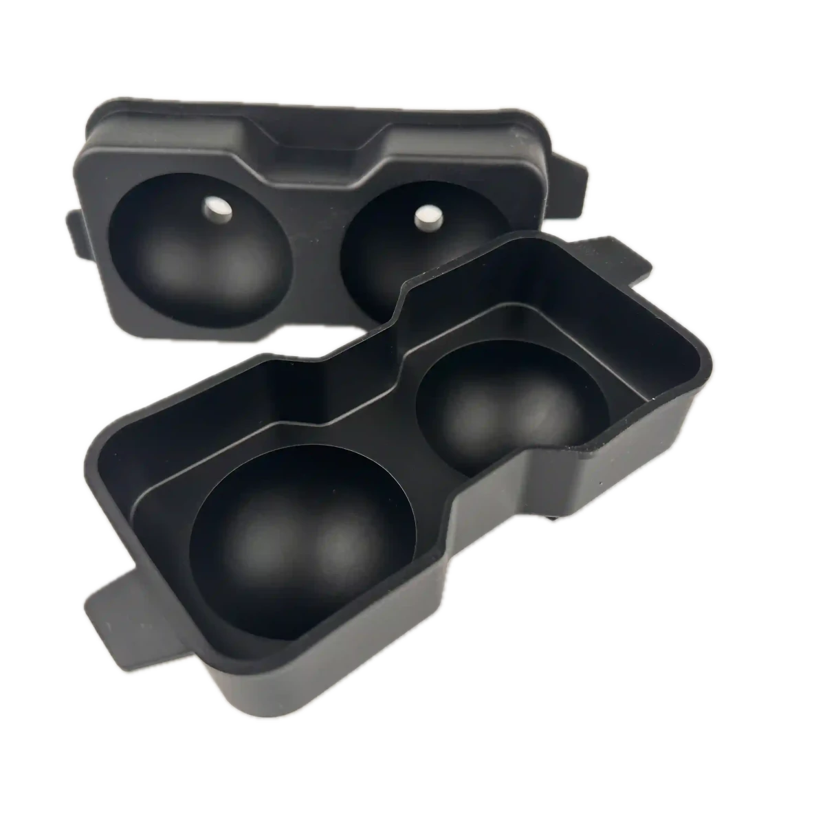 Mood Company - Siliconen IJsbalvorm - 2 Grote IJsballen Ø 4,5 cm - Mood4Whisky - 6151220954919