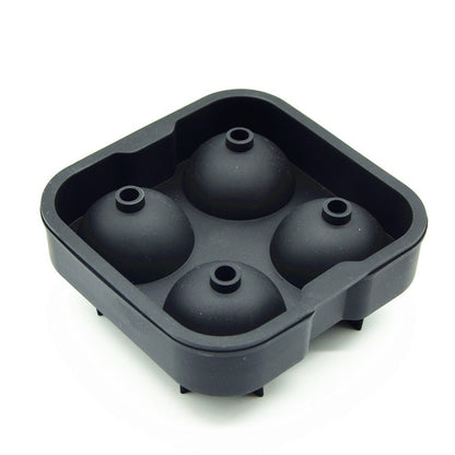 Mood Company - Siliconen IJsbalvorm - 4 IJsballen Ø 4 cm - Mood4Whisky - 6151221337391