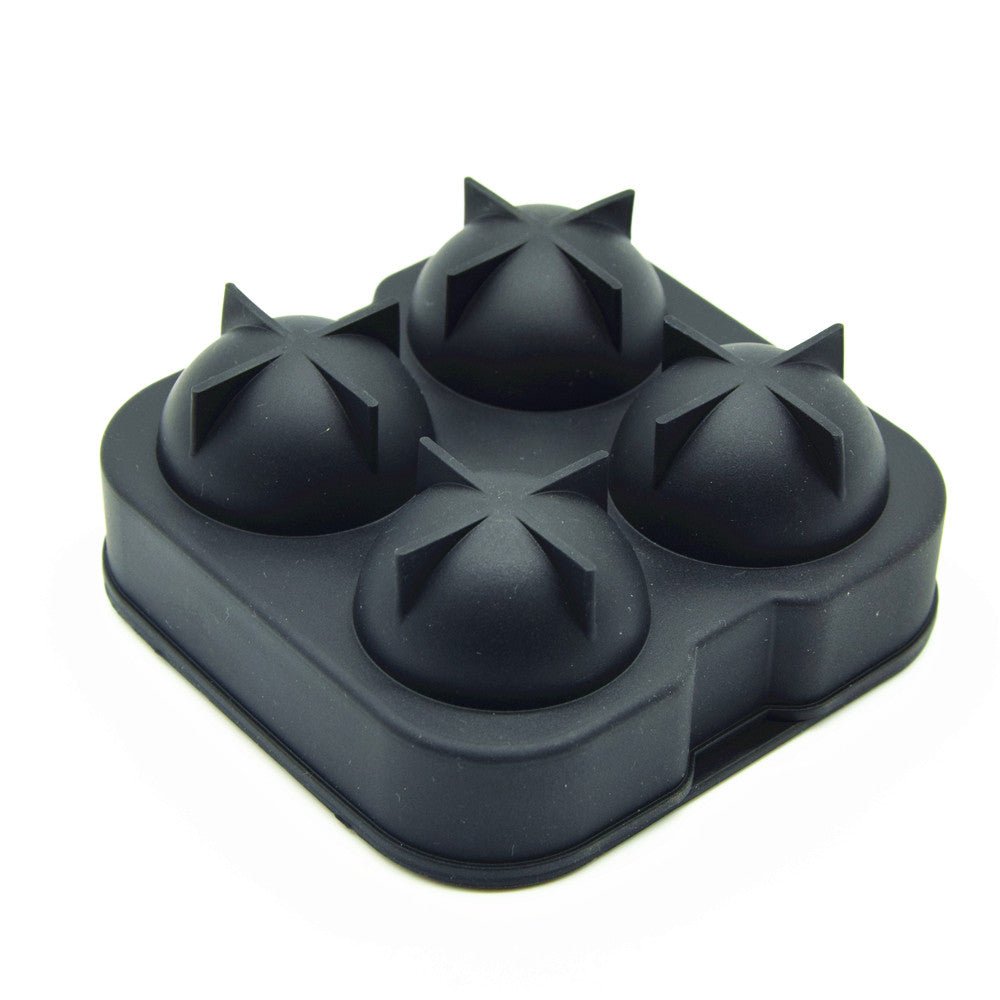 Mood Company - Siliconen IJsbalvorm - 4 IJsballen Ø 4 cm - Mood4Whisky - 6151221337391