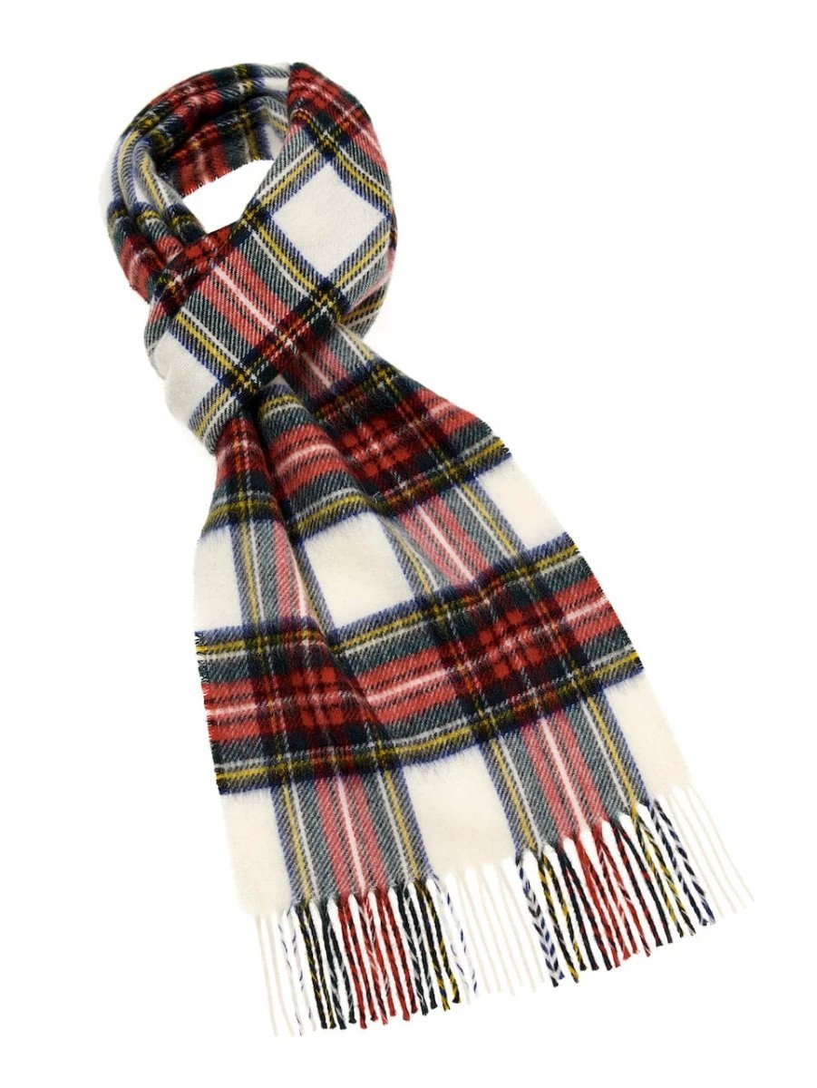 Mood Company - Sjaal Tartan Dress Stewart - Merino Lamswol - 25 x 190 - Bronte by Moon