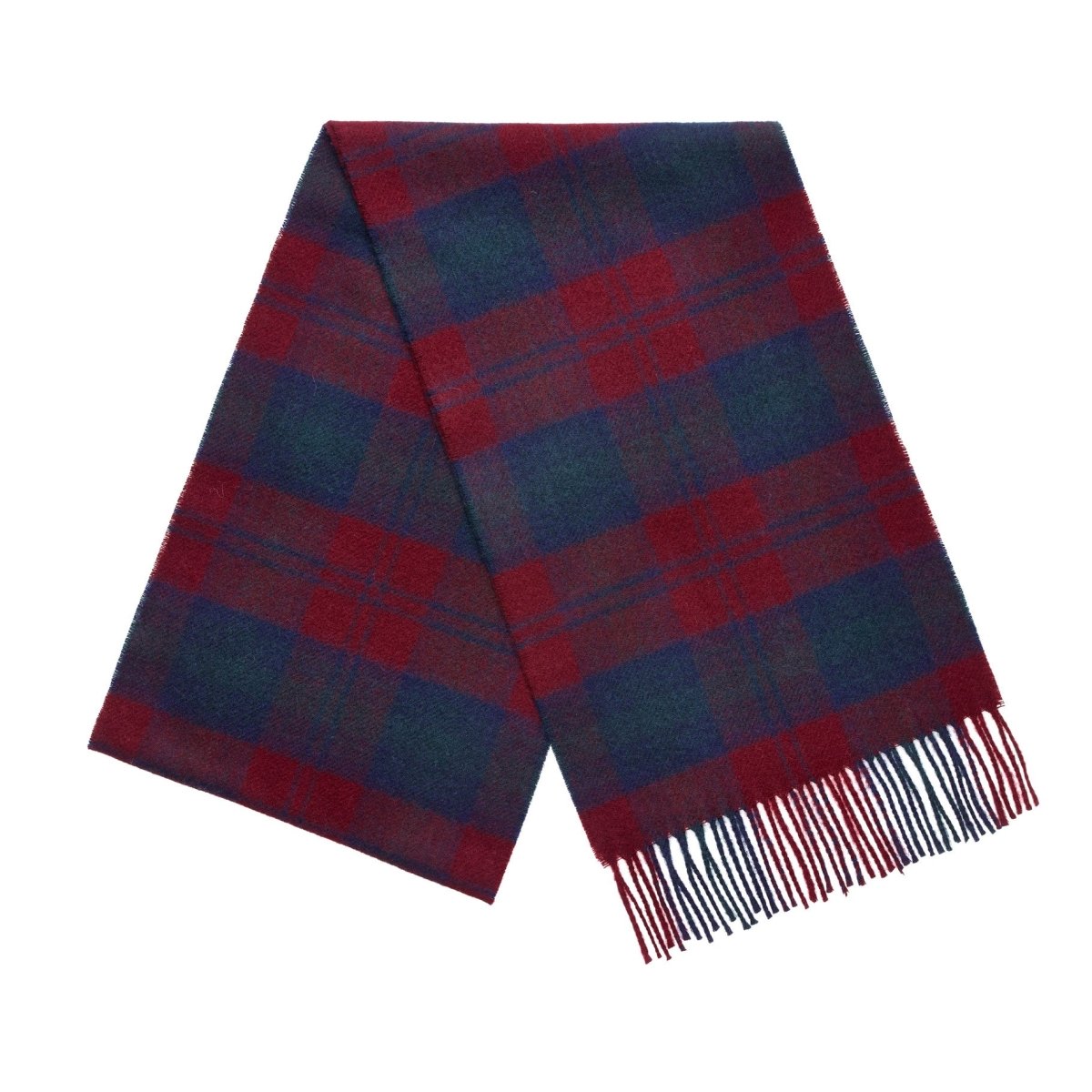 Mood Company - Sjaal Tartan Lindsay - Merino Lamswol - 25 x 190 - Bronte by Moon - 6095654465484