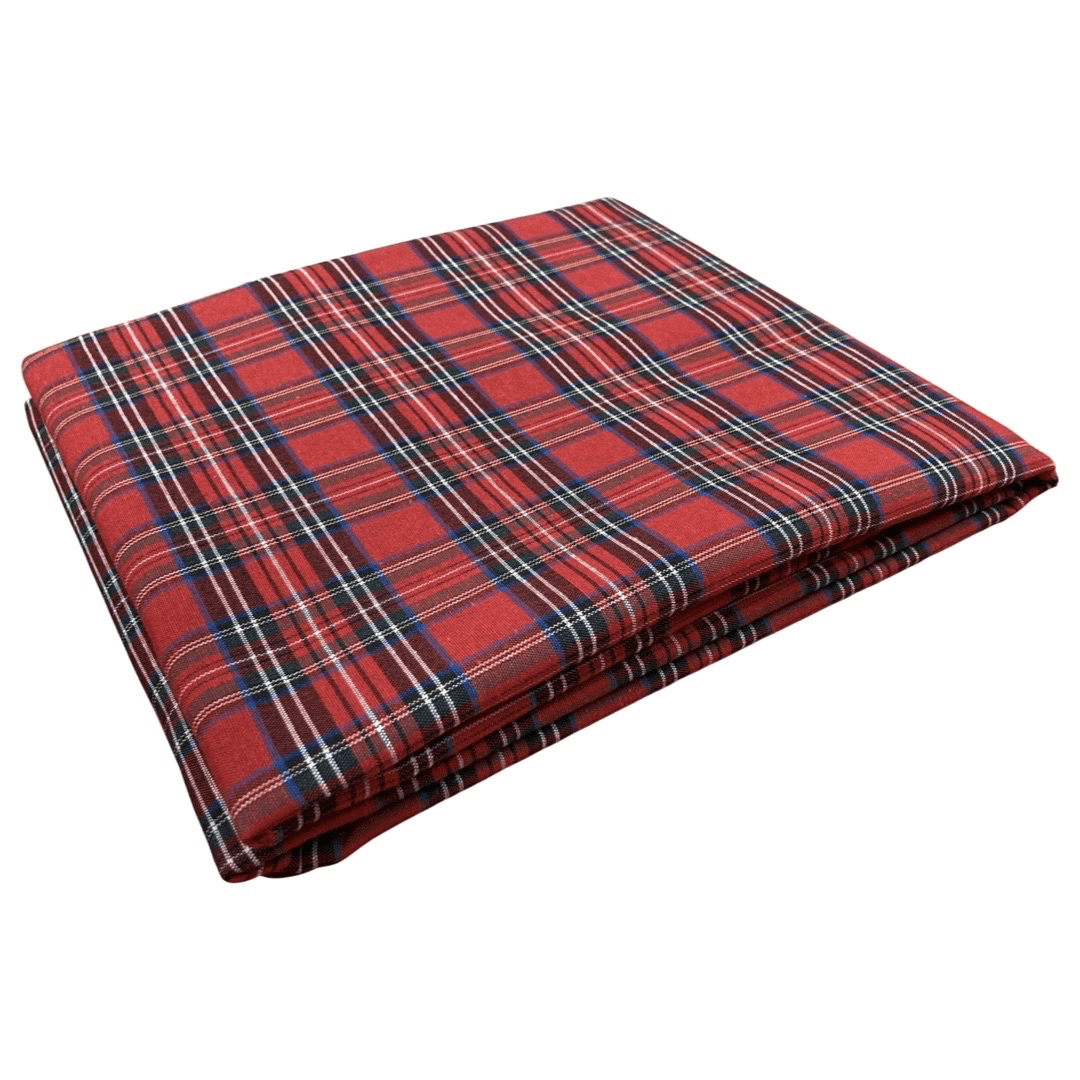 Mood Company - Tafelkleed Tartan Windsor Rood - Katoen/Polyester - Bamar - 