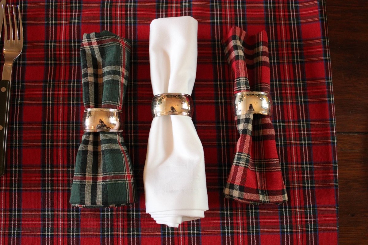 Mood Company - Tafelkleed Tartan Windsor Rood - Katoen/Polyester - Bamar - 