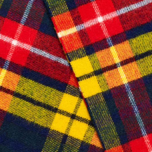 Mood Company - Sjaal Tartan Buchanan - Merino Lamswol - 25 x 190 - Bronte by Moon