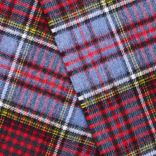 Mood Company - Sjaal Tartan Anderson - Merino Lamswol - 25 x 190 - Bronte by Moon