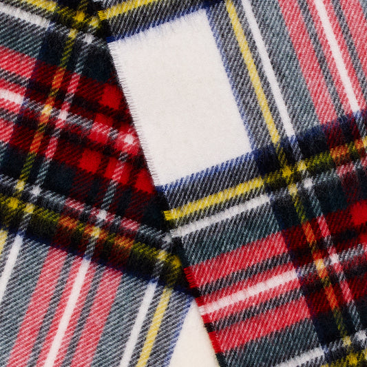 Mood Company - Sjaal Tartan Dress Stewart - Merino Lamswol - 25 x 190 - Bronte by Moon