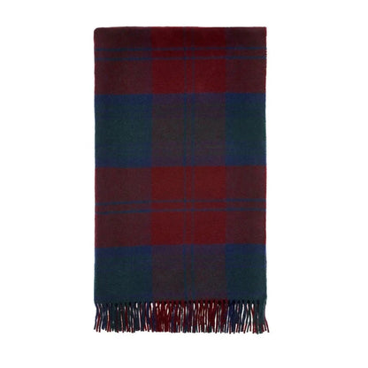 Plaid Tartan Lindsay - Merino Lamswol - 140x185 - Bronte by Moon Scotland by MoodCompanyNL
