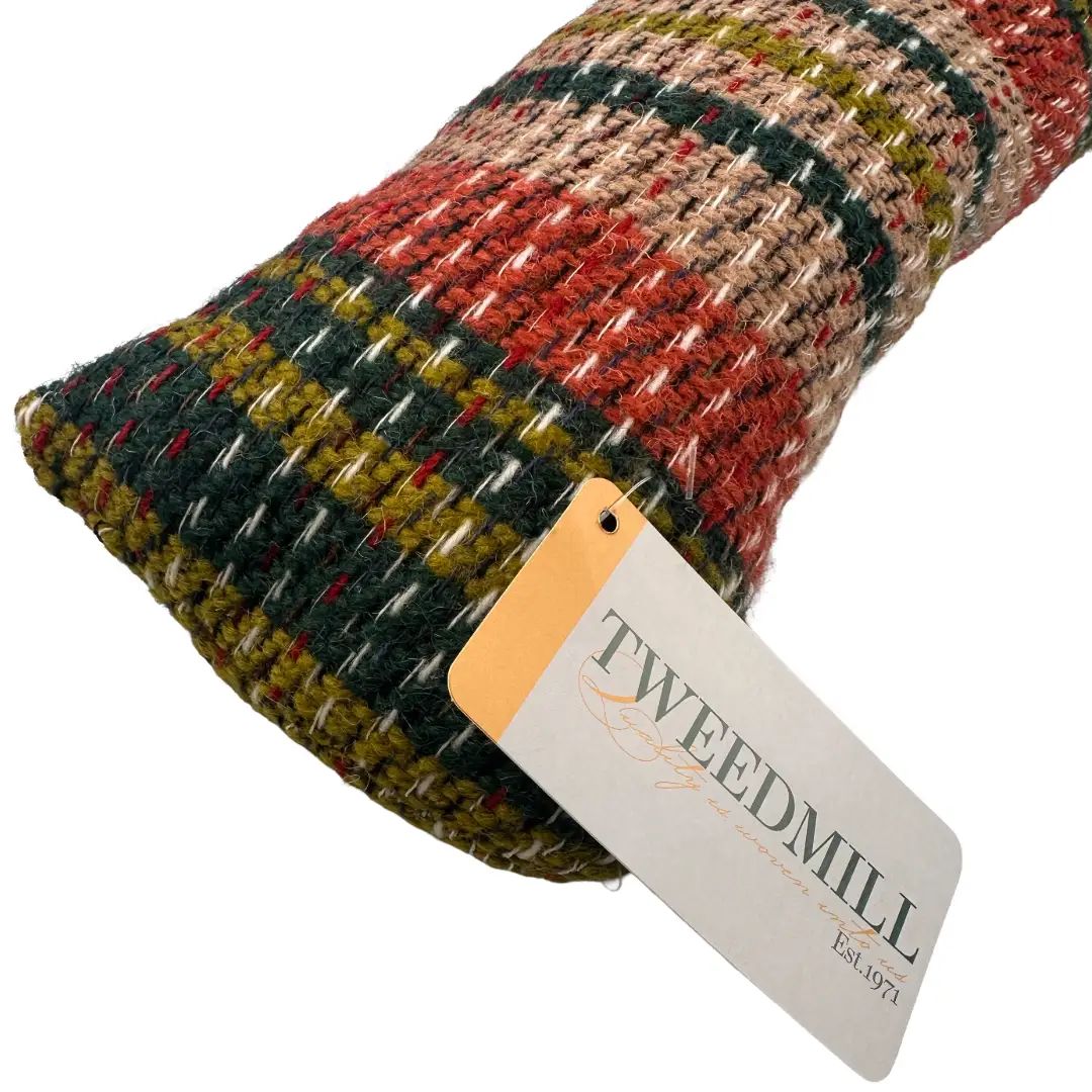 Mood Company - Tochtstopper op goed geluk – Tweedmill – 16x80 cm - 5060067701741