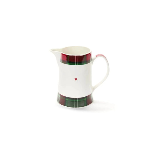 Kan tartan - hartje - 1400 ml - Queen by Mood4Christmas