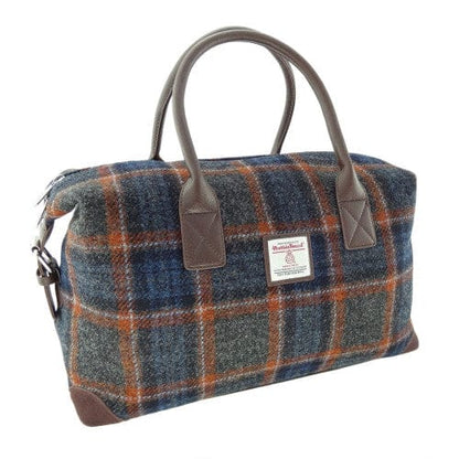 MoodCompanyNL - Weekendtas Esk Grijs en Roestbruin - Harris Tweed - Glen Appin of Scotland - 5060959021230