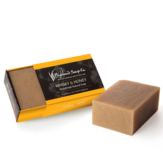 MoodCompanyNL - Whisky & Honey – Warm & Zoet - Ambachtelijke Zeep 190g - 5060614510741