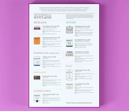 MoodCompanyNL - Whisky puzzel Scotland - 1000 stukjes - 14+ - Water & Wines Sweden - 735011880214