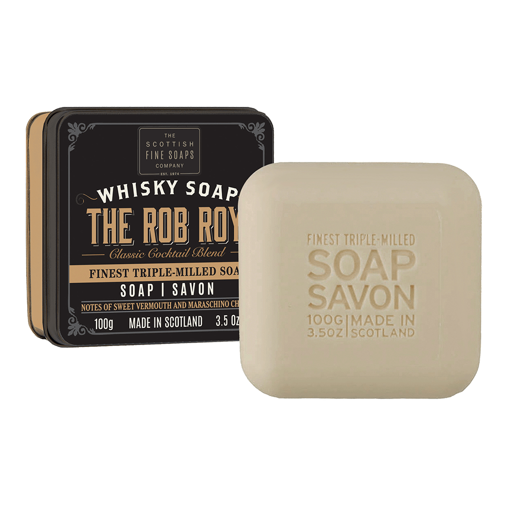 MoodCompanyNL - Whisky soap (in blik) The Rob Roy 100g - 5016365010863
