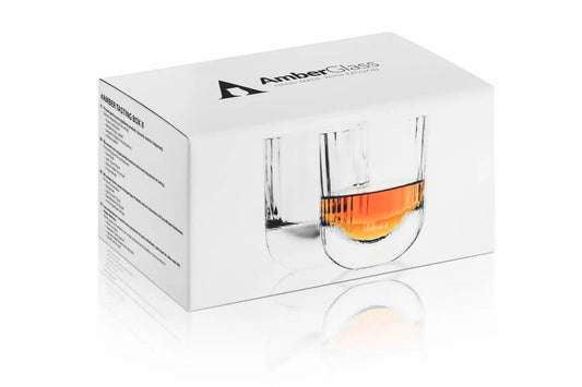 Mood Company - Whisky Tumbler - Amber Tasting Box II – Handgemaakte - Amber Glass - 5903940034034