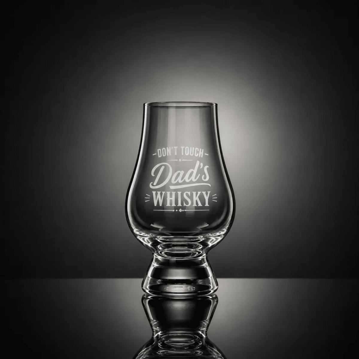 Mood Company - Whiskyglas - Don't touch dad's whisky - Glencairn Crystal Scotland - 6151219643688