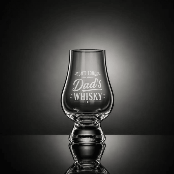 Mood Company - Whiskyglas - Don't touch dad's whisky - Glencairn Crystal Scotland - 6151219643688
