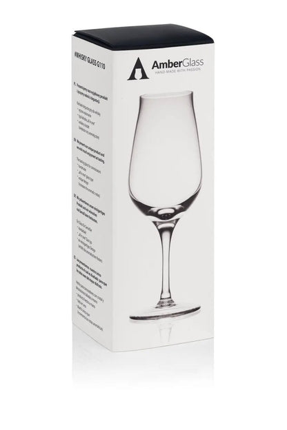Mood Company - Whiskyglas G110 – 130 ml – handgemaakt – Amber Glass - 5903641127486