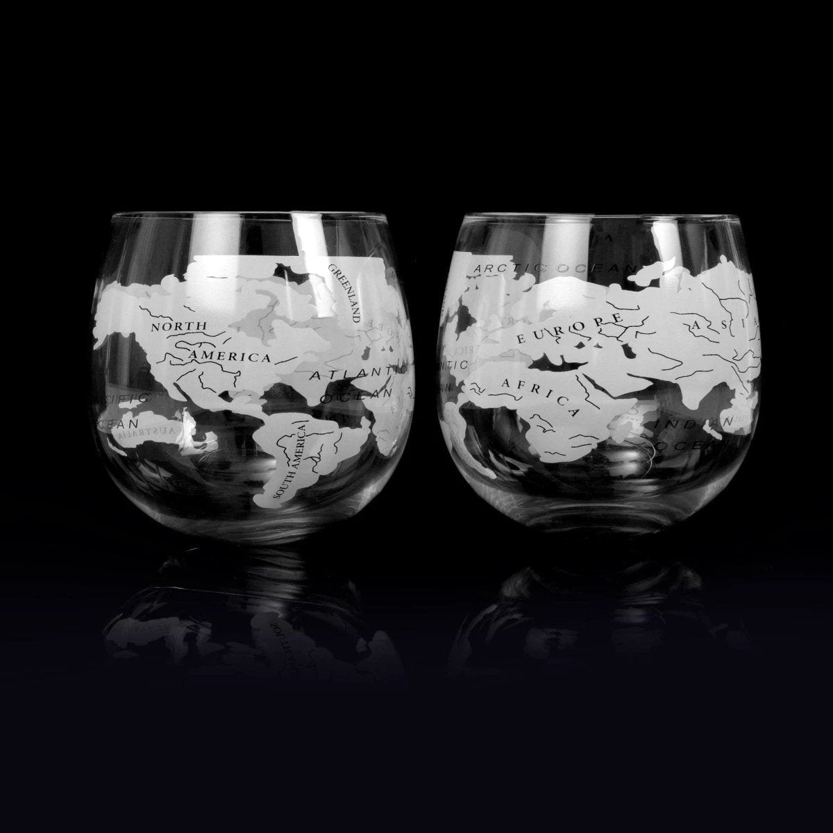 Whiskyglas Globe Rockers set van 2 - 300ml - Bar Originale by Mood4whisky