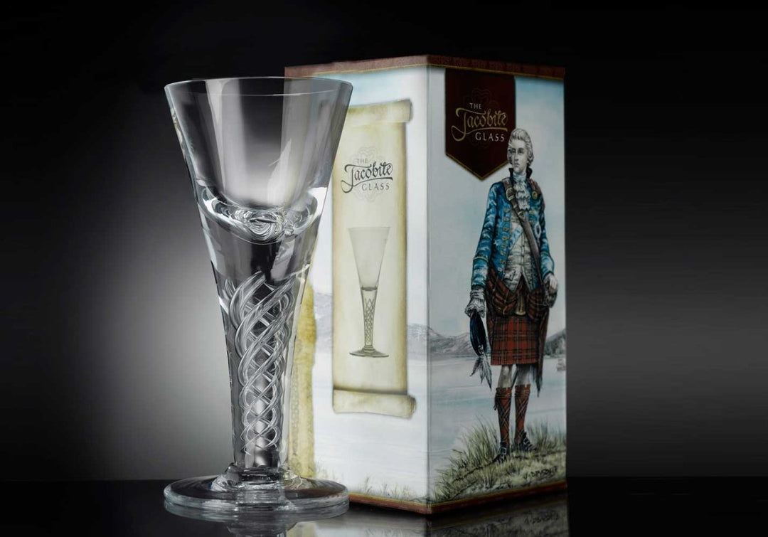 MoodCompanyNL - Whiskyglas Jacobite - Geïllustreerde verpakking - Glencairn Crystal Scotland - 6151206520503