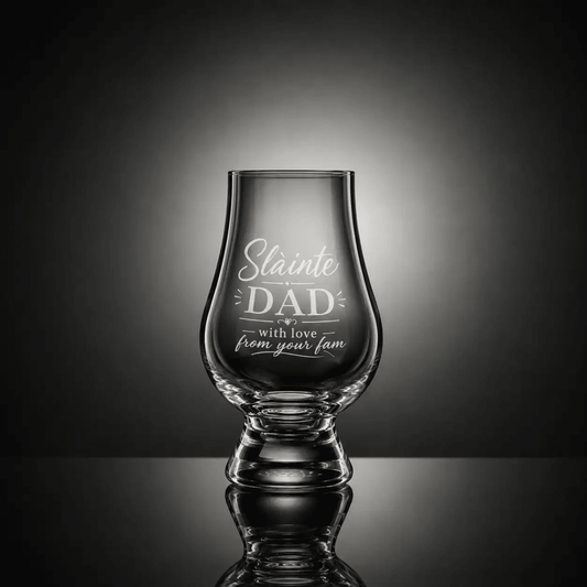 Mood Company - Whiskyglas - Sláinte DAD - Glencairn Crystal Scotland - 6151219417470