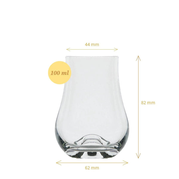 Whiskyglas 'Whisky Taster' - 100 ml - proefglas - Cadeauverpakking - Mood4Whisky by MoodCompanyNL