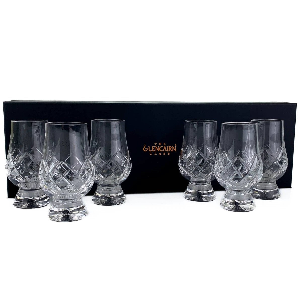 MoodCompanyNL - Whiskyglazen Cut 6 stuks - Geschenkverpakking - Loodkristal - Glencairn Crystal Scotland - 0884513000340