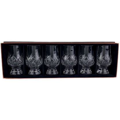 MoodCompanyNL - Whiskyglazen Cut 6 stuks - Geschenkverpakking - Loodkristal - Glencairn Crystal Scotland - 0884513000340