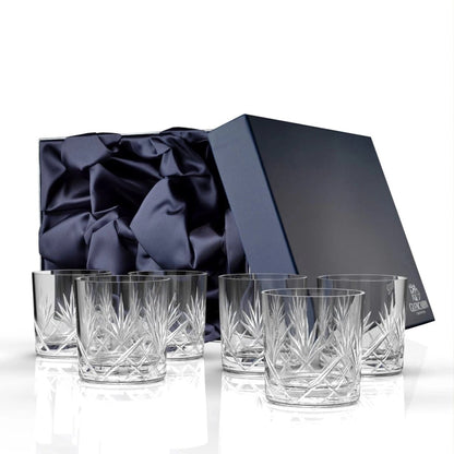 Whiskyglazen Skye 6 stuks - Geschenkverpakking - Loodkristal - Glencairn Crystal Scotland by MoodCompanyNL