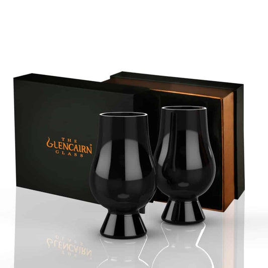MoodCompanyNL - Whiskyglazen Zwart 2 stuks - Blind Tasting - Geschenkverpakking - Glencairn Crystal Scotland - 6095640332370