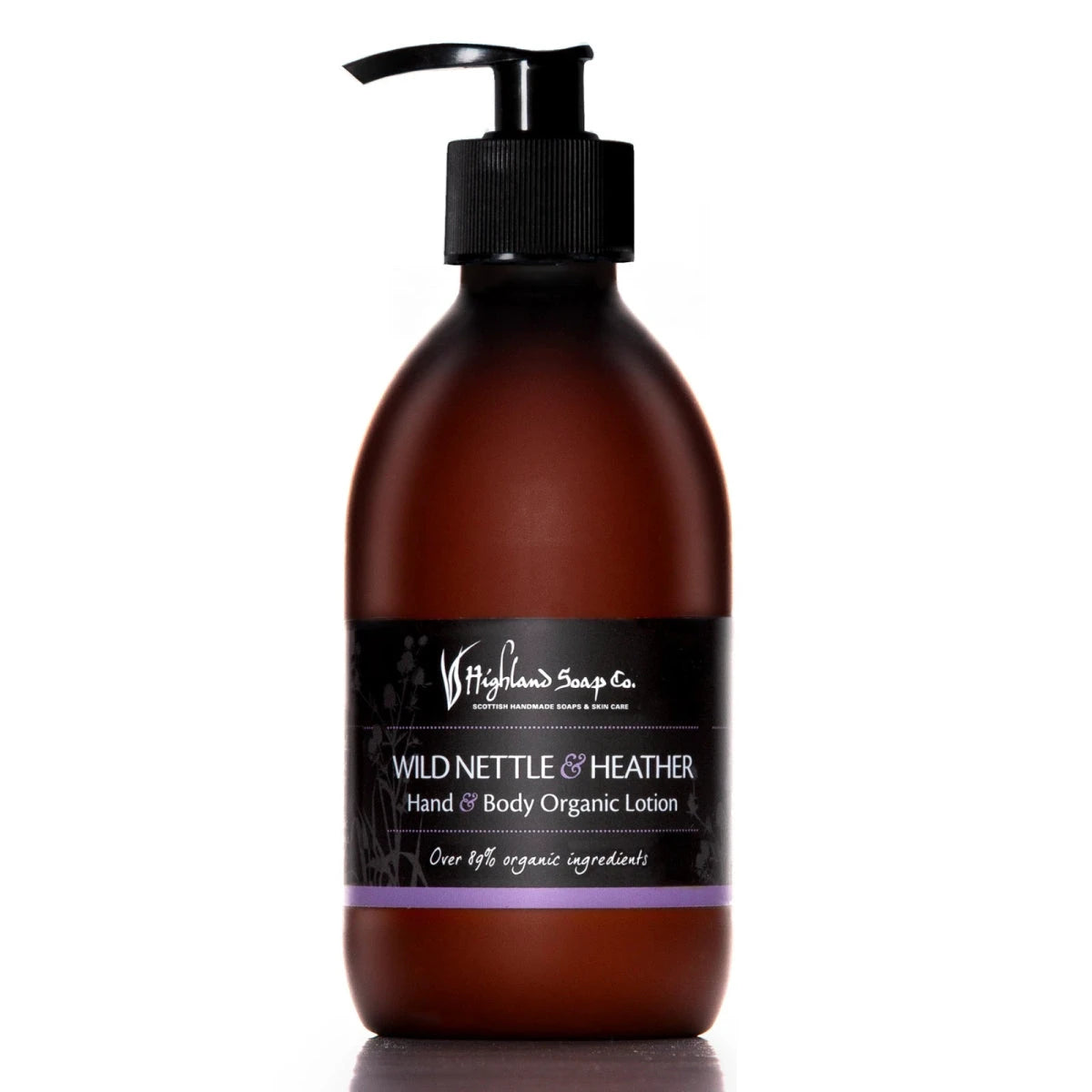 MoodCompanyNL - Wild Nettle & Heather – Kruidig & Zacht - Biologische Hand - & Bodylotion 300ml - 5060188000587