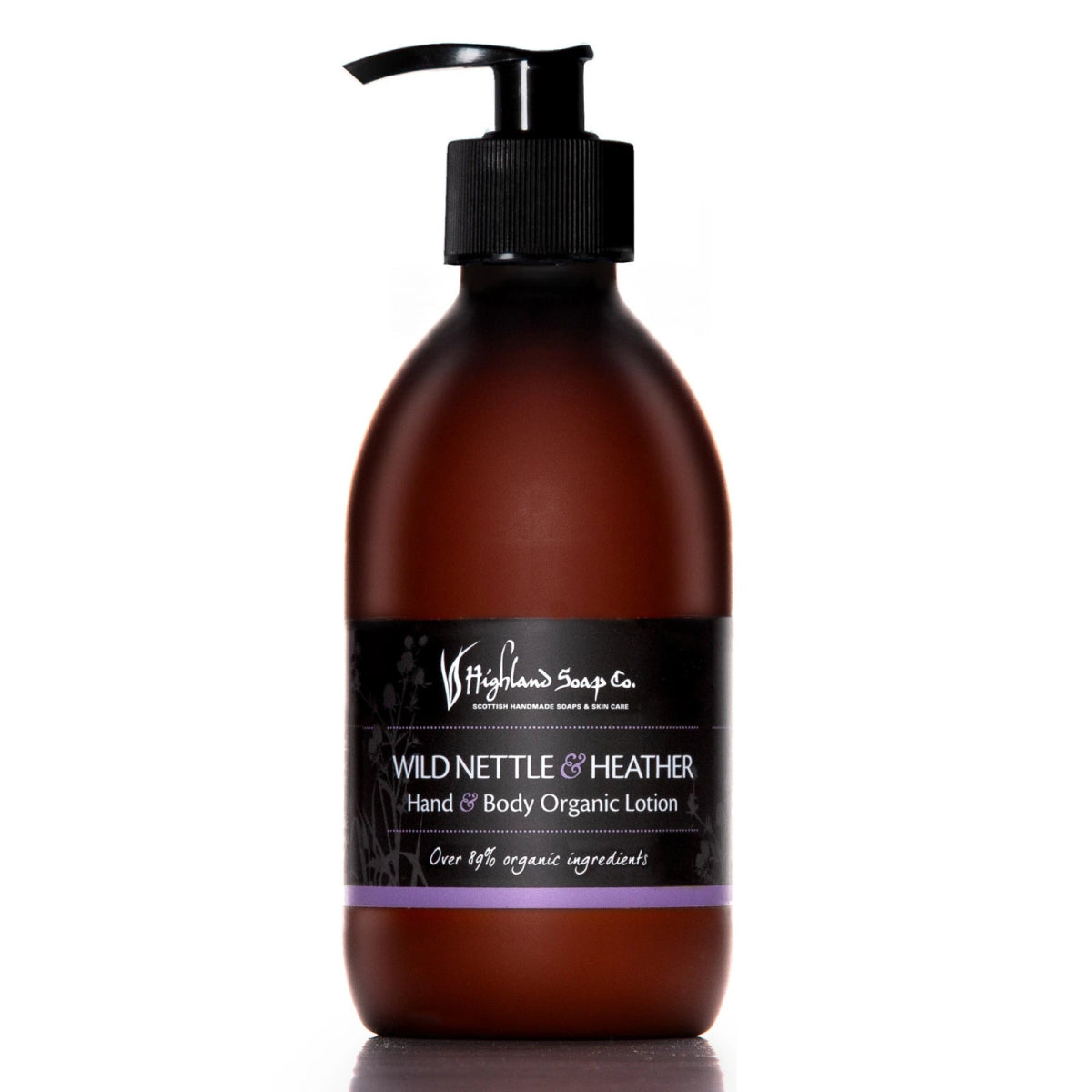 MoodCompanyNL - Wild Nettle & Heather – Kruidig & Zacht - Biologische Hand - & Bodylotion 300ml - 5060188000587