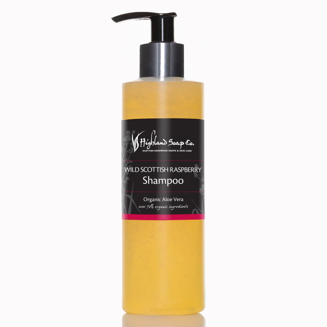 MoodCompanyNL - Wild Scottish Raspberry – Fruitig & Zoet - Biologische Shampoo 250ml - 5060614511007